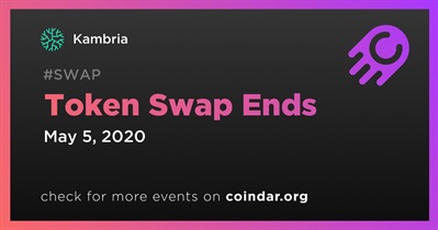 Token Swap Ends
