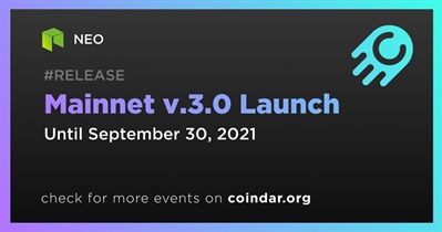 Mainnet v.3.0 Launch