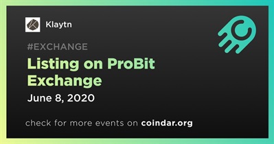 Listing on ProBit Exchange