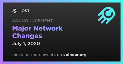 Major Network Changes