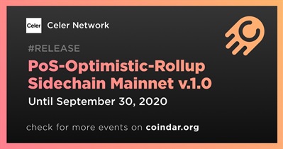 PoS-Optimistic-Rollup Sidechain Mainnet v.1.0