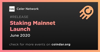Staking Mainnet Launch
