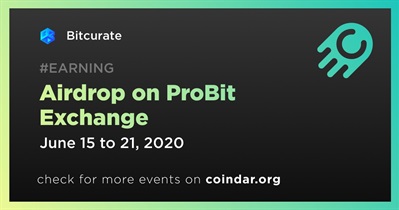 Airdrop on ProBit Exchange