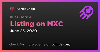 Listing on MXC