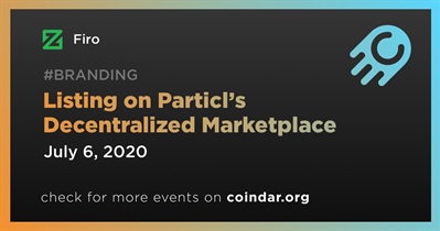 Listing on Particl’s Decentralized Marketplace