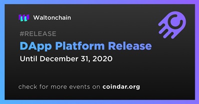 DApp Platform Release