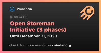 Open Storeman Initiative (3 phases)