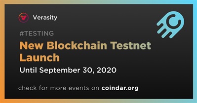New Blockchain Testnet Launch