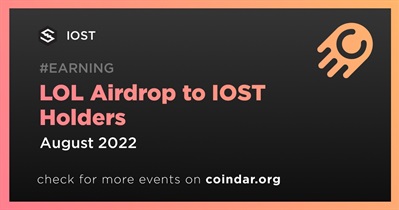 LOL Airdrop to IOST Holders