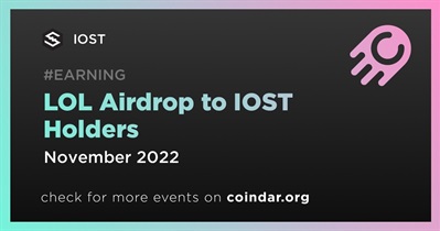 LOL Airdrop to IOST Holders
