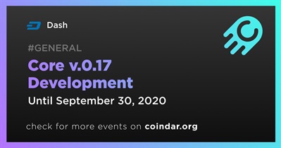 Core v.0.17 Development
