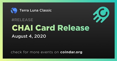 CHAI Card Release