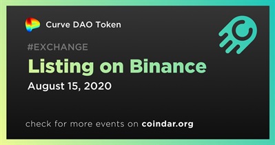 Listing on Binance