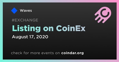 Listing on CoinEx