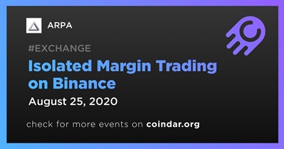 Isolated Margin Trading on Binance