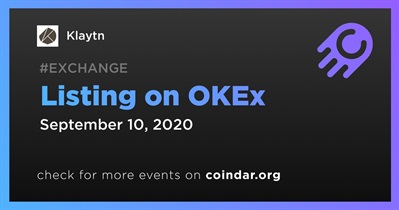 Listing on OKEx