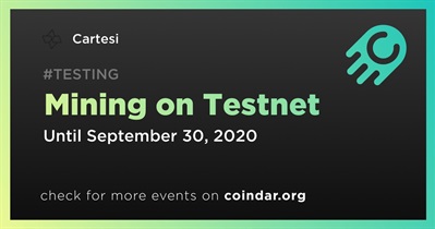 Mining on Testnet