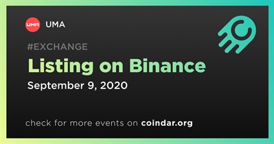 Listing on Binance