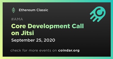 Core Development Call on Jitsi