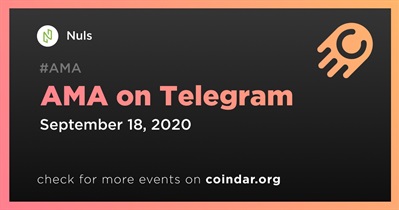 AMA on Telegram
