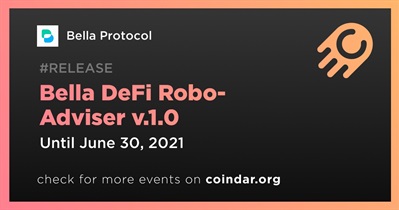 Bella DeFi Robo-Adviser v.1.0