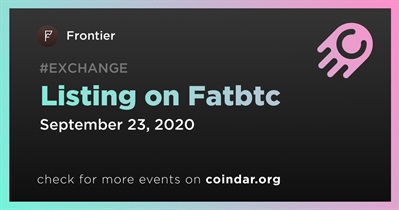 Listing on Fatbtc