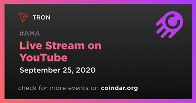 Live Stream on YouTube