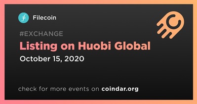 Listing on Huobi Global