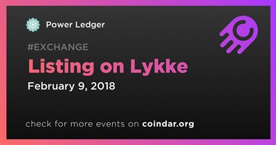 Listing on Lykke