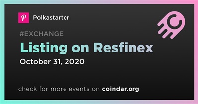 Listing on Resfinex