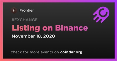 Listing on Binance