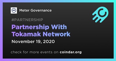 Partnership With Tokamak Network