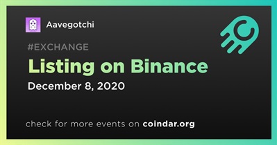 Listing on Binance
