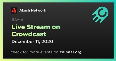 Live Stream on Crowdcast
