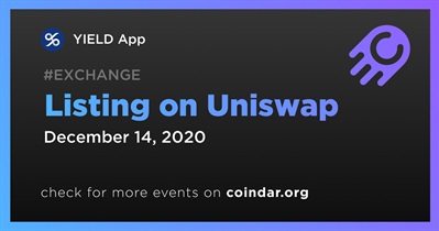Listing on Uniswap