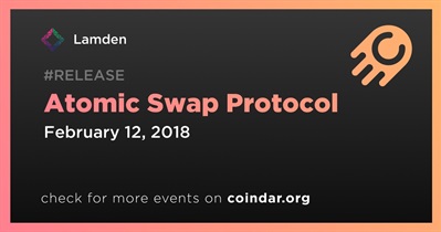 Atomic Swap Protocol