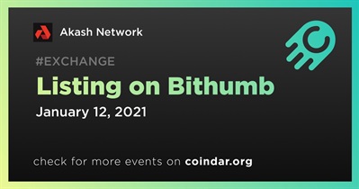 Listing on Bithumb
