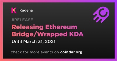 Releasing Ethereum Bridge/Wrapped KDA