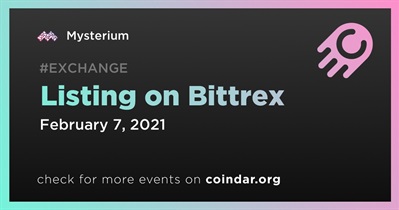 Listing on Bittrex
