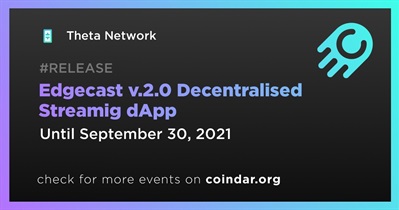 Edgecast v.2.0 Decentralised Streamig dApp