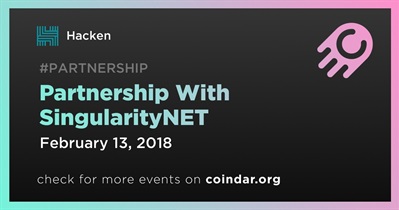 Partnership With SingularityNET