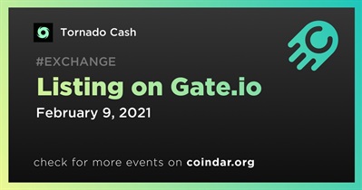 Listing on Gate.io