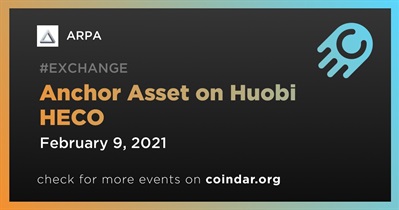 Anchor Asset on Huobi HECO