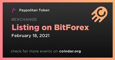 Listing on BitForex
