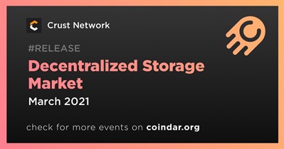 Decentralized Storage Market