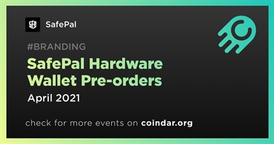SafePal Hardware Wallet Pre-orders