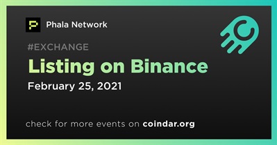 Listing on Binance