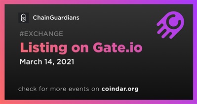 Listing on Gate.io