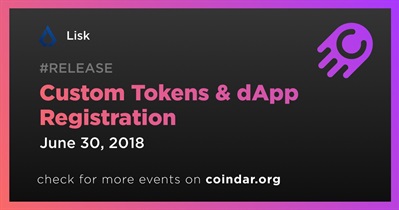 Custom Tokens & dApp Registration