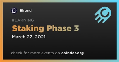 Staking Phase 3